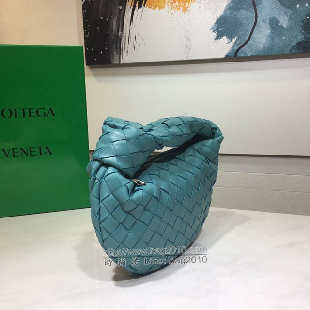 Bottega veneta高端女包 98080 寶緹嘉小號羊皮手工編織女包 BV爆款jodie新版本2代編織打結圓形hobo包  gxz1143